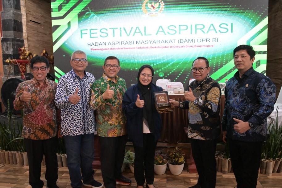 Festival Aspirasi BAM DPR RI di Dieng Soroti Ancaman Banjir dan Pentingnya Konservasi Hulu Sungai Serayu