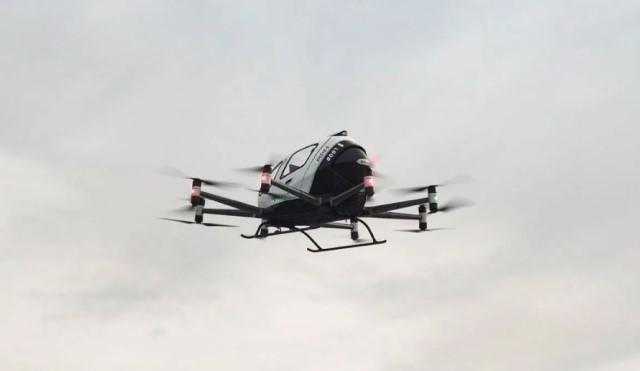Taksi Terbang EH216-S Sukses Uji Coba di Guangzhou, Era Transportasi Udara Urban Semakin Dekat