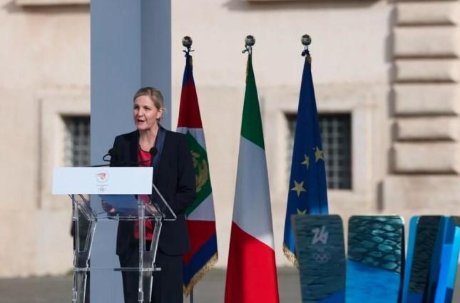 Api Olimpiade Musim Dingin 2026 Tiba di Roma, Tandai Dimulainya Estafet Obor Milan-Cortina