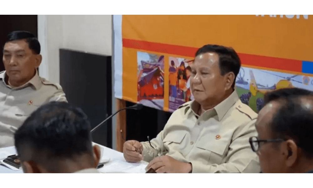 Presiden Prabowo Tegaskan Larangan Penyelewengan dalam Penanganan Bencana di Sumatra