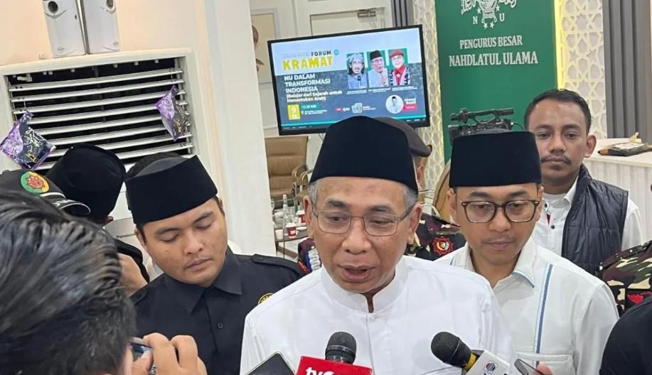 Gus Yahya Tegaskan Rapat Pleno PBNU Tidak Sah dan Sebut Ada Manuver Politik untuk Gantikannya