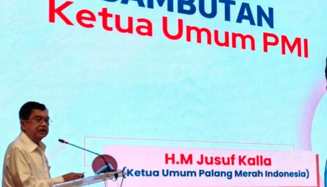 Jusuf Kalla Ajak Masyarakat Aktif Donor Darah dan Tegaskan Peran Kemanusiaan PMI