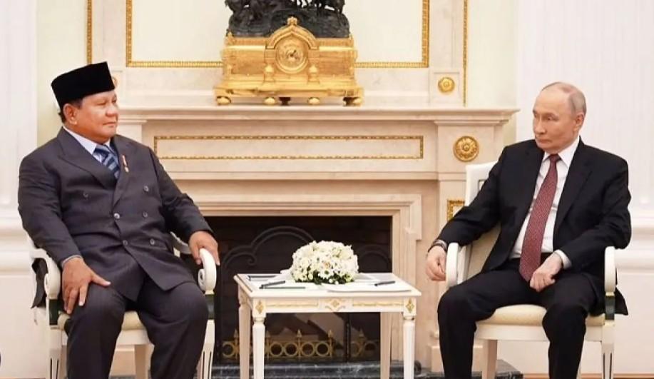 Presiden Prabowo Bertemu Vladimir Putin di Kremlin, Bahas Hubungan Bilateral dan Dukungan Rusia untuk Indonesia
