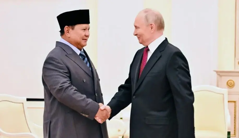 Hubungan Ekonomi RI-Rusia Meningkat 17 Persen, Putin Soroti Peluang Kerja Sama Nuklir dan FTA