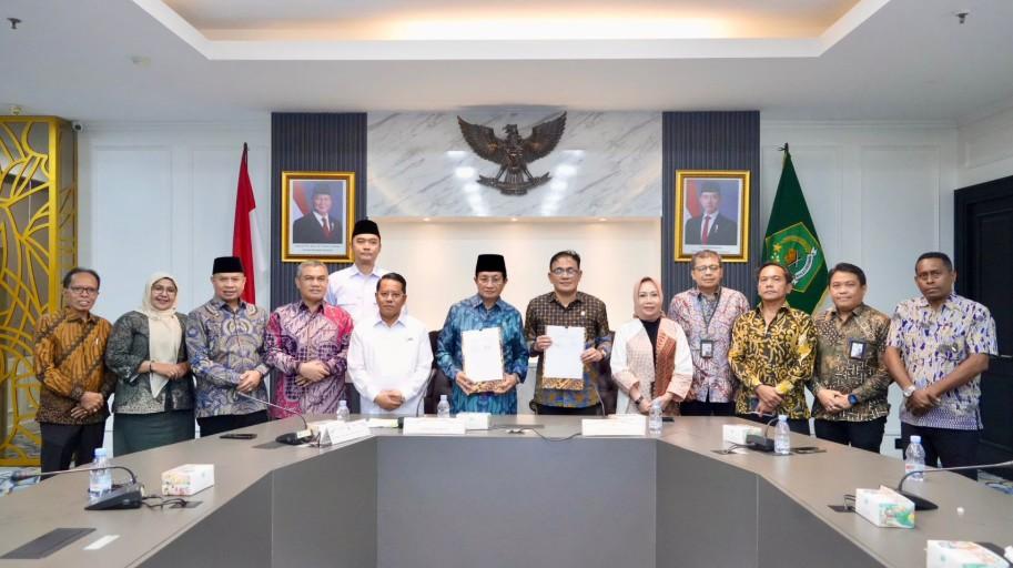 Kemenag-BP Taskin Teken MoU Percepatan Pengentasan Kemiskinan melalui Pendekatan Agama