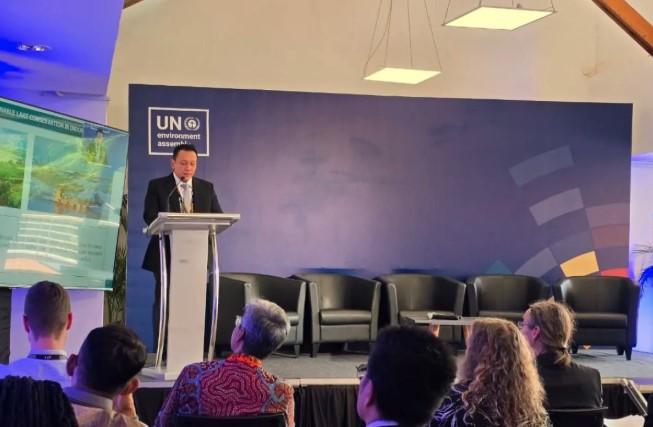 Indonesia Paparkan Kepemimpinan Global dalam Konservasi Danau dan Gambut di Forum PBB UNEA-7