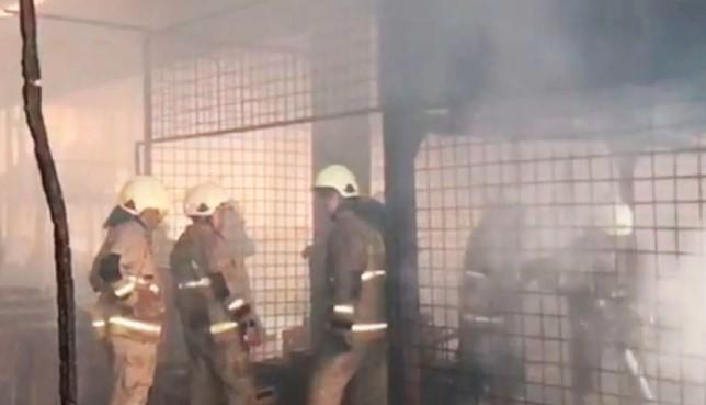 Kebakaran Hanguskan 350 Kios di Pasar Induk Kramat Jati Jakarta Timur pada Senin Pagi