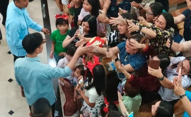 Wapres Gibran Kunjungi Gereja Eben Haezer Manado, Tekankan Pentingnya Menjaga Toleransi