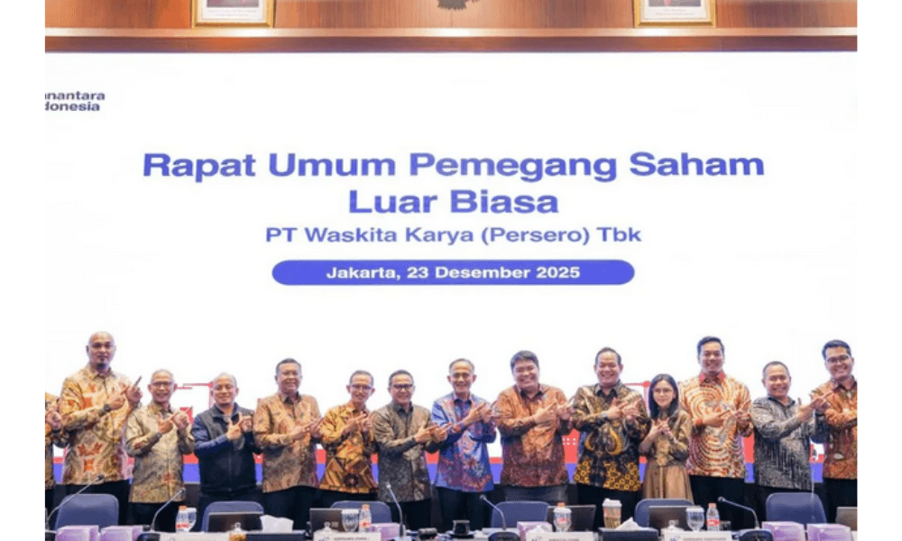 RUPSLB Waskita Karya Angkat Sutrisno sebagai Komisaris Utama, Perkuat Langkah Restrukturisasi dan Tata Kelola