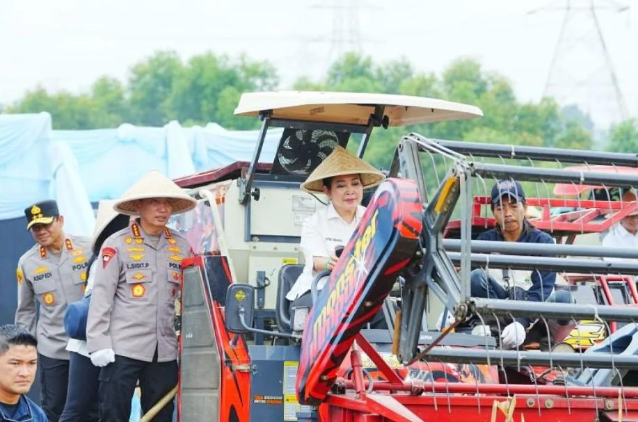Kapolri dan Titiek Soeharto Pimpin Panen Raya Jagung Serentak untuk Dukung Swasembada Pangan Nasional