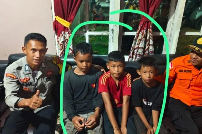 Tiga Remaja Hilang Saat Memancing di Kolaka Ditemukan Selamat oleh Tim SAR