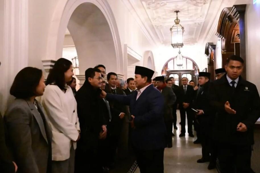 Presiden Prabowo Disambut Hangat Mahasiswa dan Diaspora Indonesia Saat Kunjungan ke London