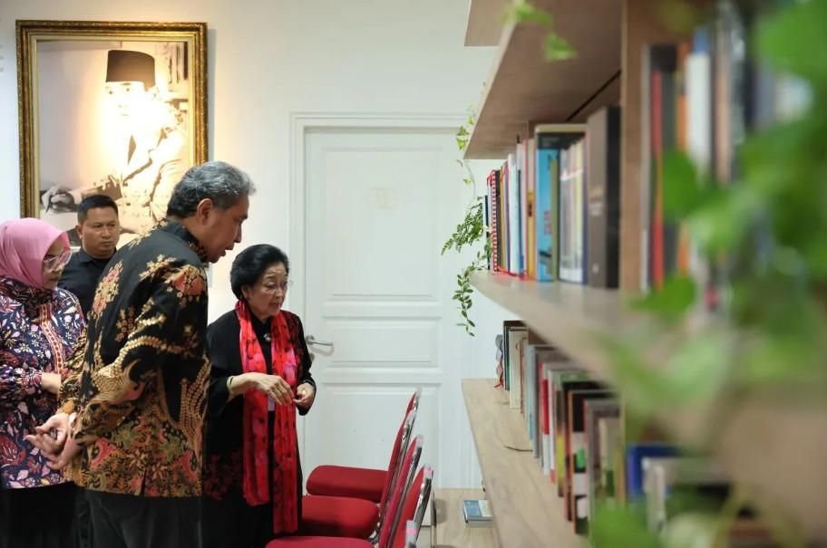 Megawati Tinjau Kantor Baru Megawati Institute, Dorong Jadi Pusat Pemikiran Strategis Bangsa