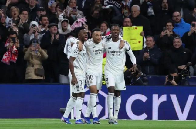Real Madrid Hancurkan AS Monaco 6-1, Mbappe Cetak Dua Gol dan Bawa Los Blancos ke Peringkat Kedua