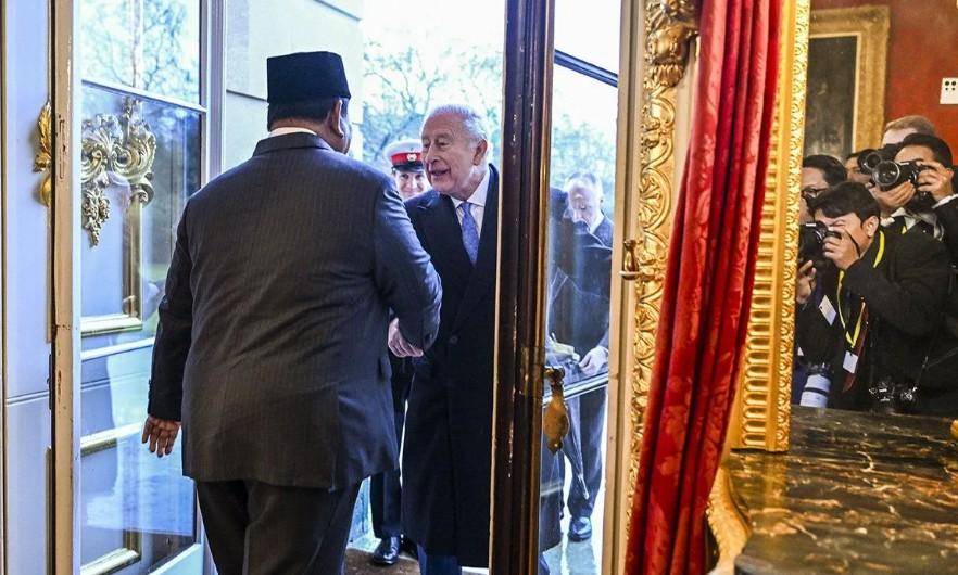 Presiden Prabowo Disambut Raja Charles III di London, Bahas Isu Lingkungan Hingga Konservasi Gajah