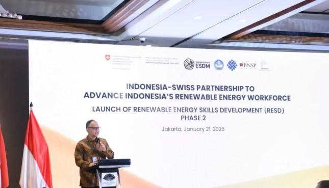 Pemerintah RI dan Swiss Kolaborasi Perkuat SDM Energi Terbarukan Lewat Program RESD