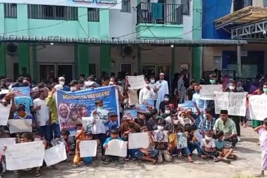 Pemprov Riau Mediasi Tuntutan Pengungsi Rohingya di Pekanbaru, Koordinasi dengan IOM dan UNHCR