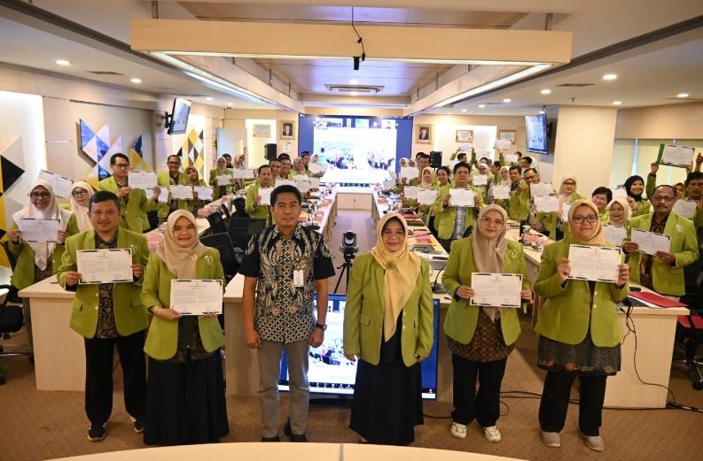 Pusat PVTPP Deklarasikan Zona Integritas Menuju WBK Sekaligus Luncurkan Aplikasi Siperintis