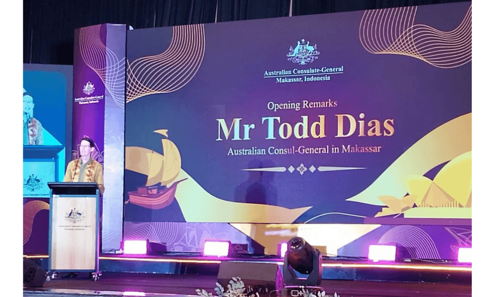 HUT ke-10 Konjen Australia di Makassar Diwarnai Kisah Sejarah Marege dan Hubungan Aborigin-Makassar