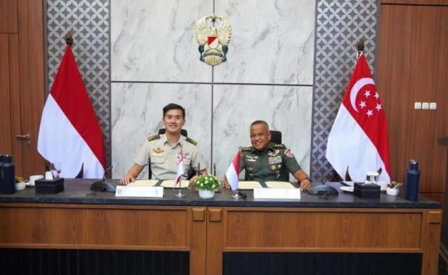 TNI AD Perkuat Kerja Sama Militer dengan Angkatan Darat Singapura untuk Stabilitas Kawasan