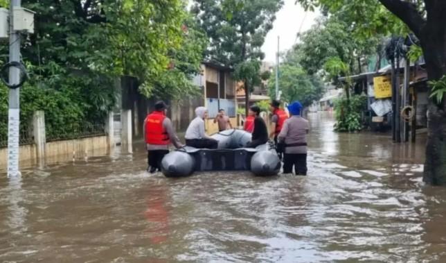 BPS Catat 96 Kelurahan di Jakarta Selatan Terdampak Banjir Sejak 2024