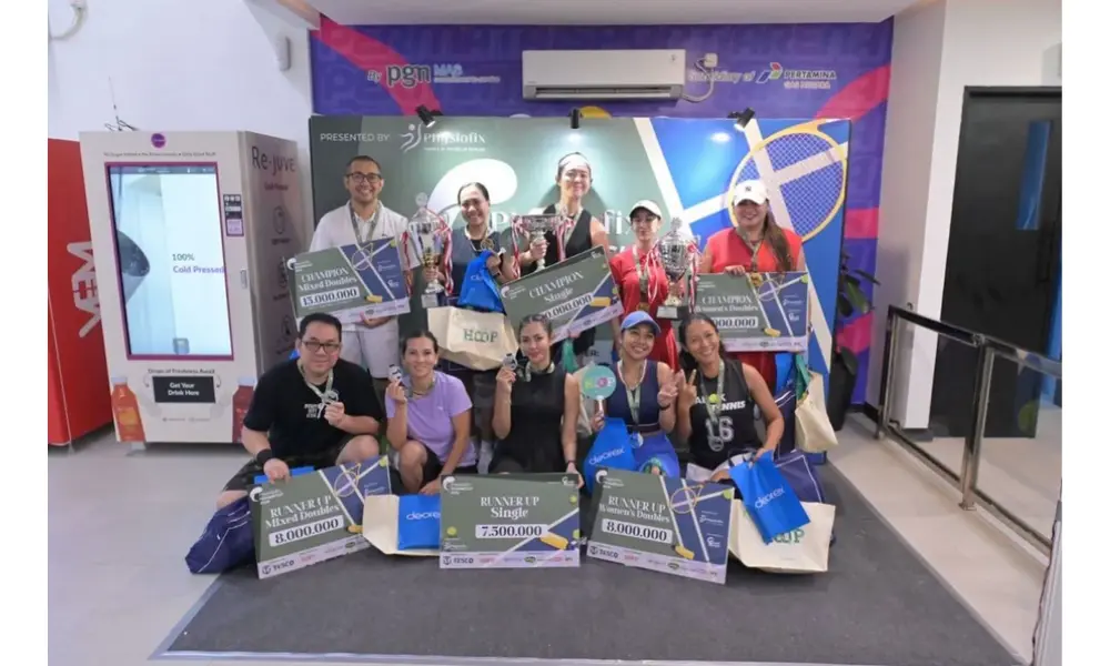 Physiofix Tennis Cup 2026 Padukan Kompetisi dan Edukasi Pencegahan Cedera di Jakarta