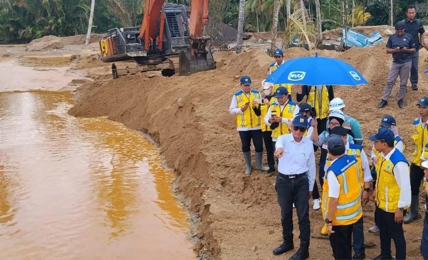 Menteri PU Dody Hanggodo Percepat Pembangunan Sabo Dam di Tapanuli Tengah untuk Tekan Risiko Banjir