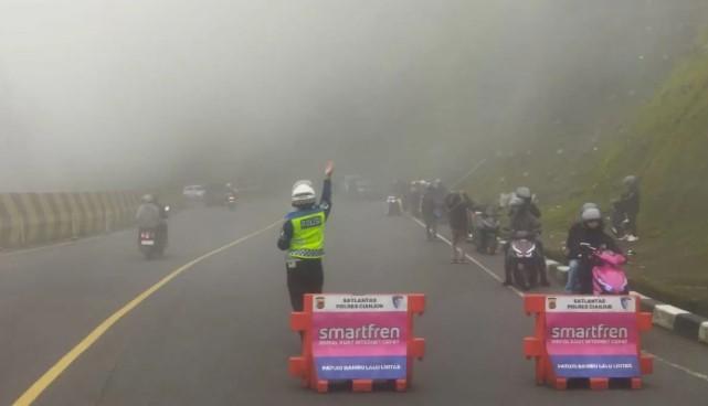 Volume Kendaraan di Jalur Puncak-Cianjur Naik 20 Persen Saat Libur Imlek, Polisi Terapkan Satu Arah Lebih Cepat