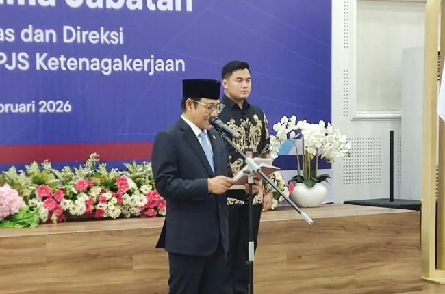 Menko Muhaimin Ingatkan Direksi Baru BPJS Tingkatkan Kepesertaan Aktif