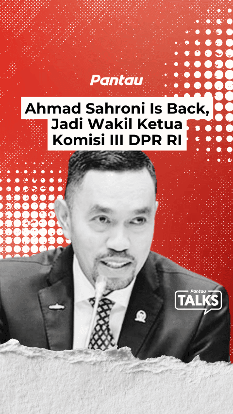 AHMAD SAHRONI IS BACK