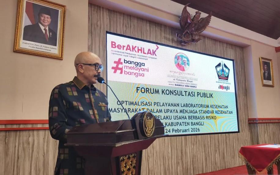 Pemkab Bangli Optimalkan Labkesmas untuk Awasi Keamanan Pangan dan Jamin Standar Higienitas Usaha Berbasis Risiko