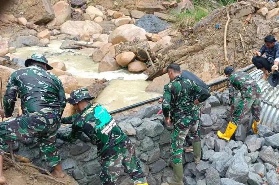 Pembangunan Jembatan Armco di Bener Meriah Dikebut, TNI Targetkan Akses Transportasi Cepat Pulih Pascabencana
