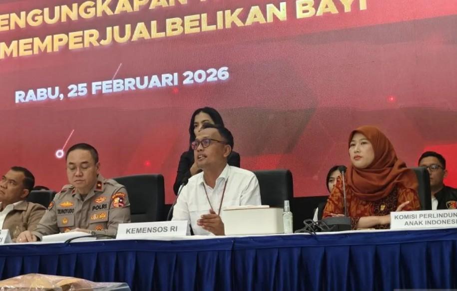 Kementerian Sosial Pastikan Tujuh Bayi Korban TPPO Dapat Perlindungan Selama Proses Hukum
