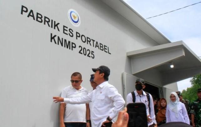 Menteri Trenggono Memuji Proyek Pembangunan KNMP Lateng Banyuwangi yang Usung Konsep Hilirisasi