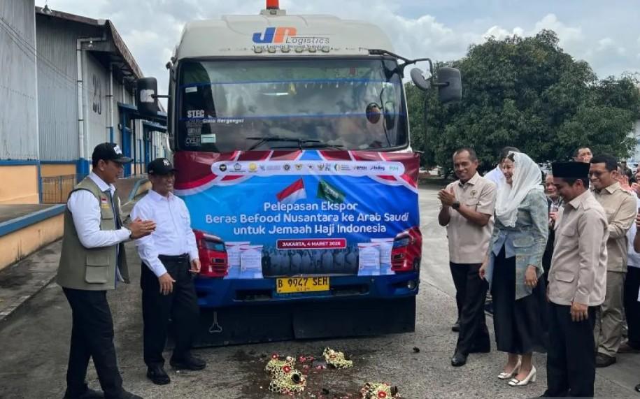 Ekspor 2.280 Ton Beras untuk Jamaah Haji 2026, Pemerintah Tegaskan Indonesia Masuk Era Baru Swasembada Pangan