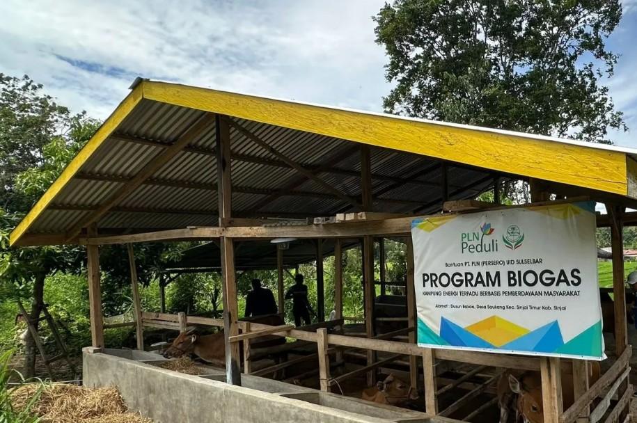 Program Biogas PLN Peduli Hadir di Sinjai, Manfaatkan Limbah Ternak Jadi Energi Bersih untuk Warga Desa