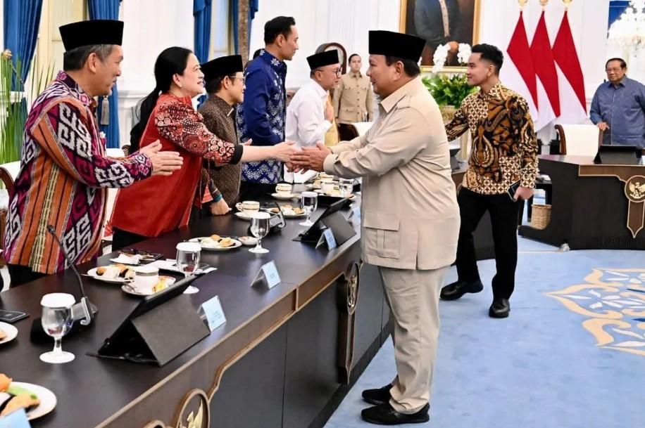 Pertemuan Lintas Generasi di Istana Merdeka, Presiden Prabowo dan Gibran Bahas Isu Strategis Bersama Para Tokoh Nasional