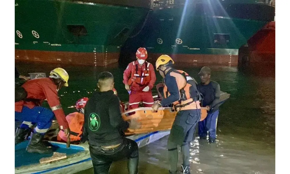 ABK Tugboat Terbalik di Galangan PT ASL Batam Ditemukan Selamat Setelah Tiga Hari Pencarian