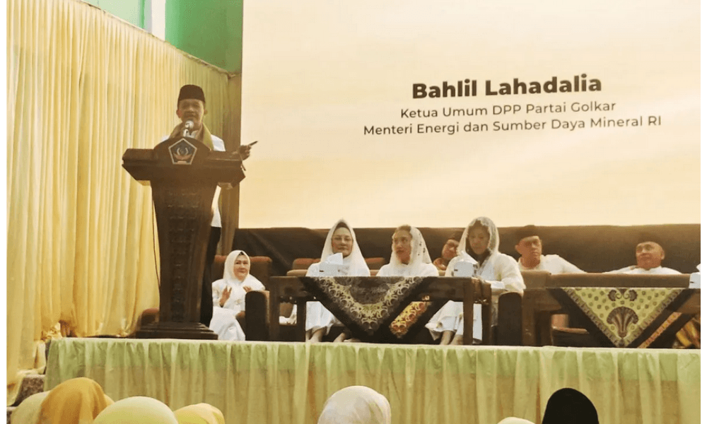 Bahlil Lahadalia Motivasi Santri di Sukabumi dengan Kisah Perjuangan Hidupnya