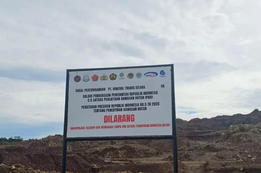 Satgas PKH Hitung Denda Tambang Nikel PT Mineral Trobos di Kawasan Hutan Maluku Utara