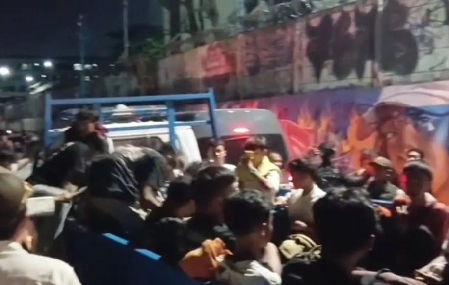 126 Remaja Diduga Hendak Tawuran Diamankan dalam Patroli Gabungan di Jatinegara