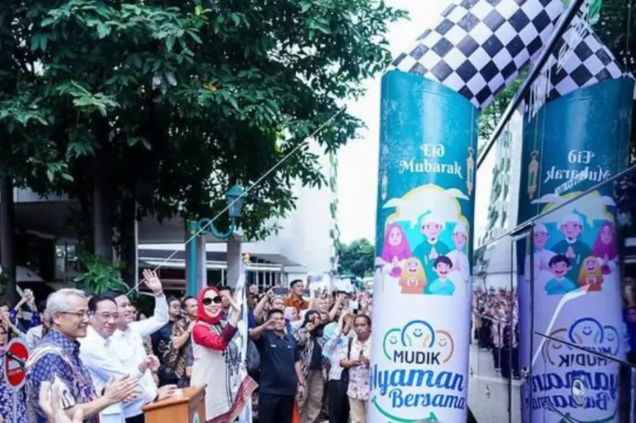 Program Mudik Bersama Kemenkes Berangkatkan 1.126 Pegawai ke Berbagai Kota di Jawa dan Sumatra