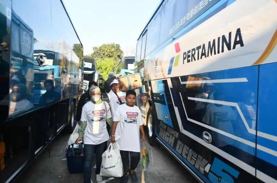 Program Mudik Bersama Pertamina 2026 Berangkatkan Lebih dari 5.000 Pemudik ke 23 Kota di Pulau Jawa