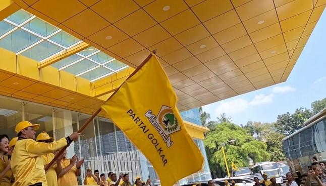 Bahlil Lahadalia Lepas Mudik Gratis Golkar 2026, 20 Bus Berangkat ke Berbagai Daerah di Jawa