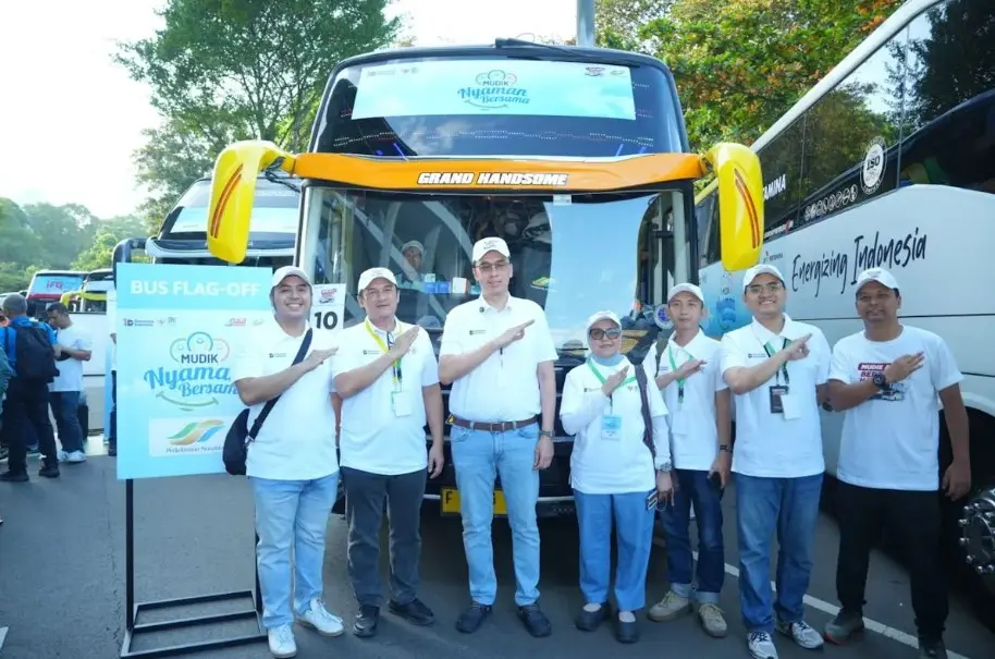 PTPN Group Berangkatkan 2.795 Pemudik Gratis dengan 70 Bus dalam Program Mudik BUMN 2026