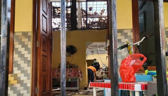 Labfor Polda Jateng Temukan Jejak Ledakan Low Explosive di Rumah Warga Semarang