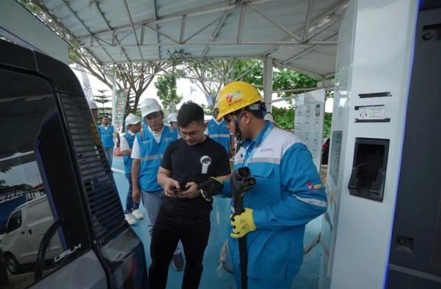 PLN Sumut Siapkan SPKLU di Jalur Wisata untuk Dukung Mudik Lebaran Ramah Lingkungan