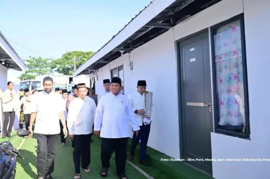 Presiden Prabowo Subianto Menyatakan Pemulihan Pascabencana Aceh Tamiang Hampir Rampung Jelang Idul Fitri 1447 H