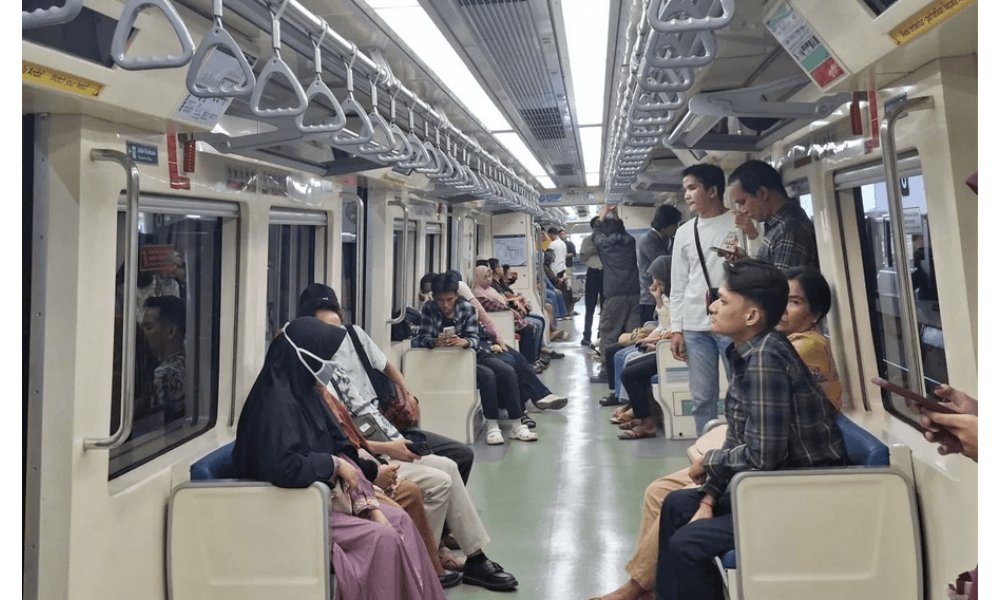 Tarif Rp1 Picu Lonjakan Penumpang LRT Jabodebek pada H+2 Lebaran 2026