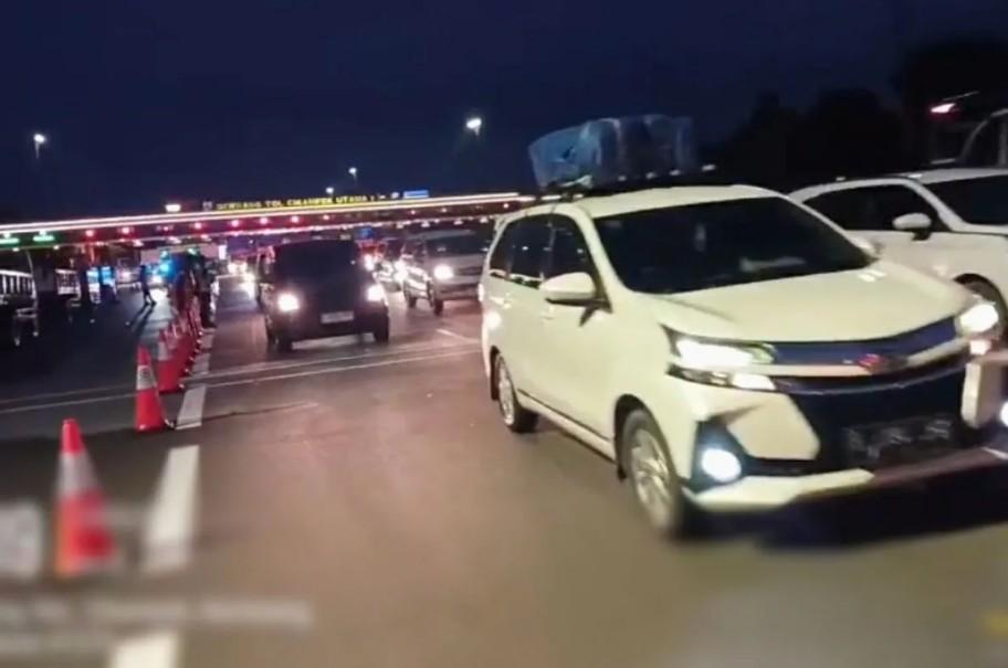 Contraflow Diberlakukan di Tol Jakarta-Cikampek Arah Jakarta, Arus Balik Lebaran Dipantau Ketat